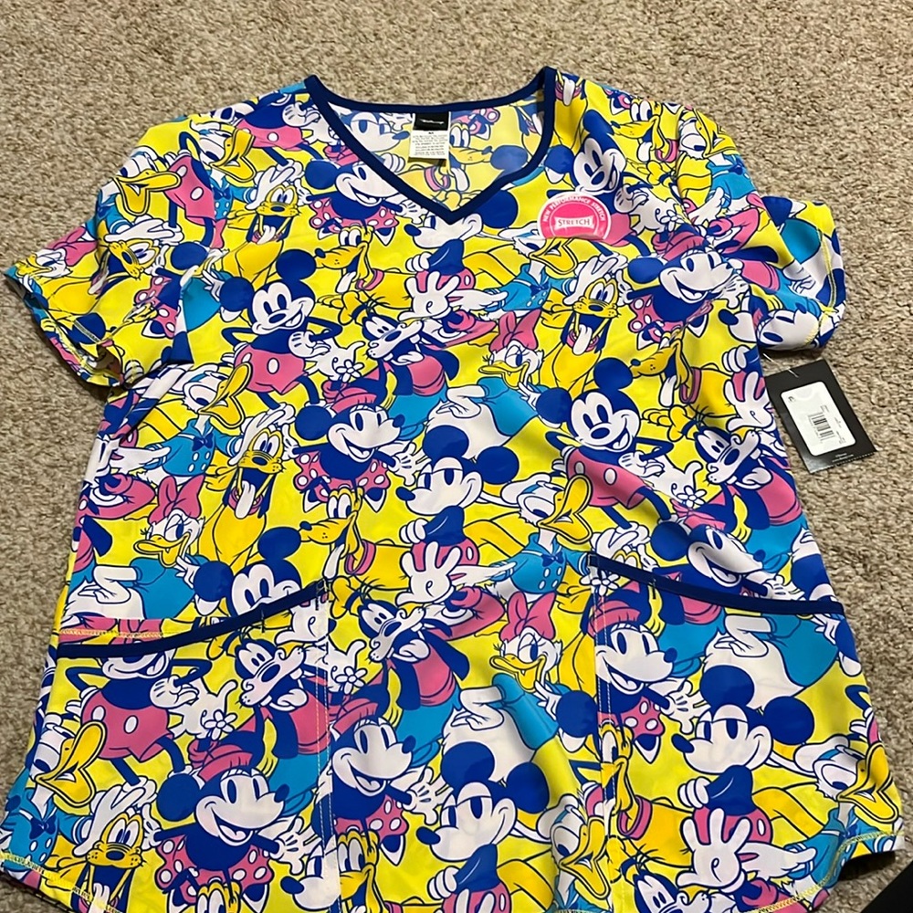 Mickey Mouse Scrub Top